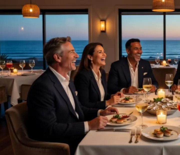 Guests enjoying refined dining and social moments at StackedPlateDining
